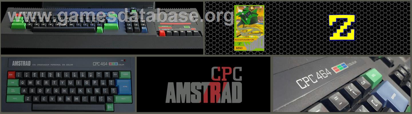Z - Amstrad CPC - Artwork - Marquee